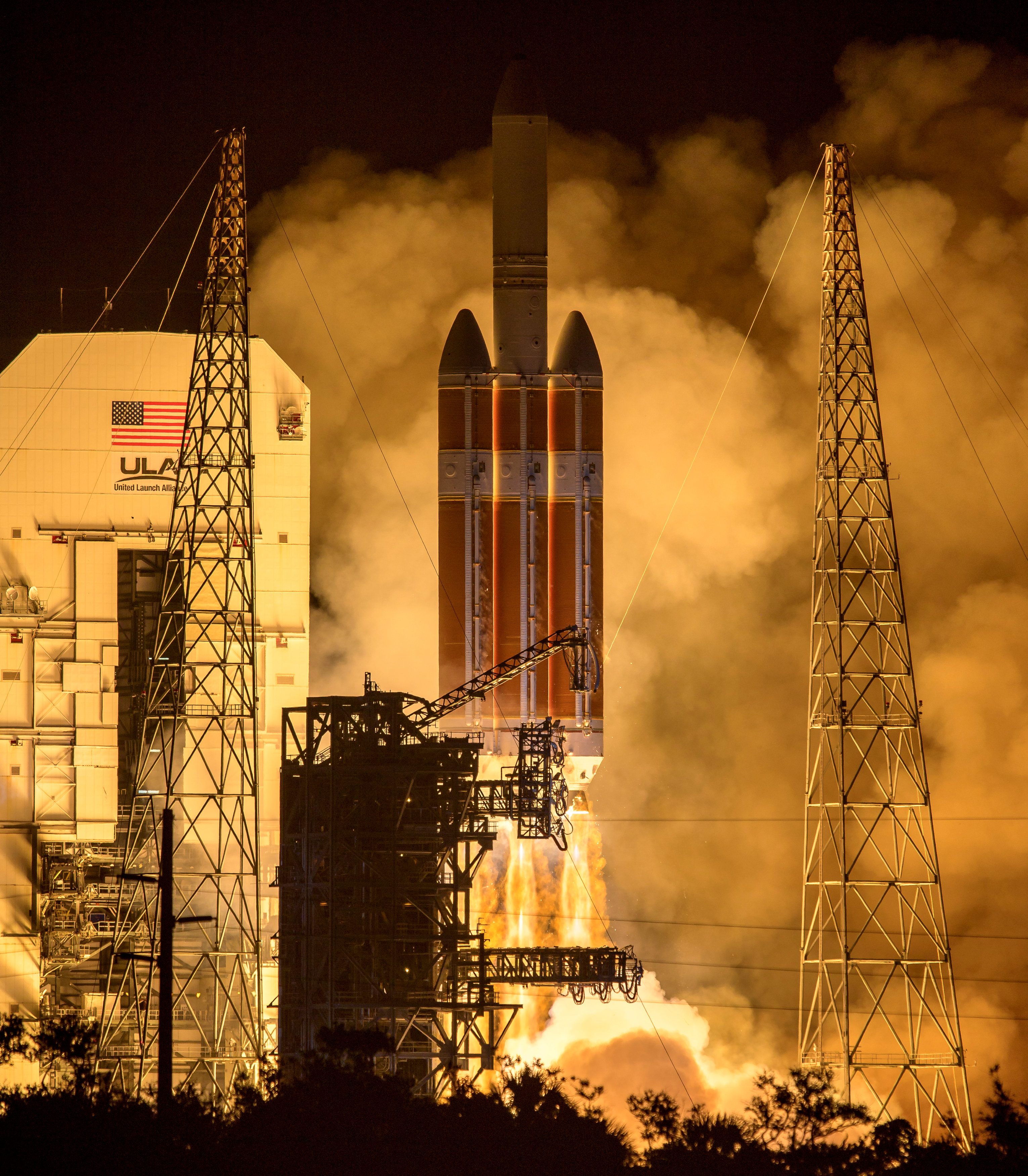 السفينة Parker Solar Probe خلال إطلاقها في أغسطس 2018/REUTERS