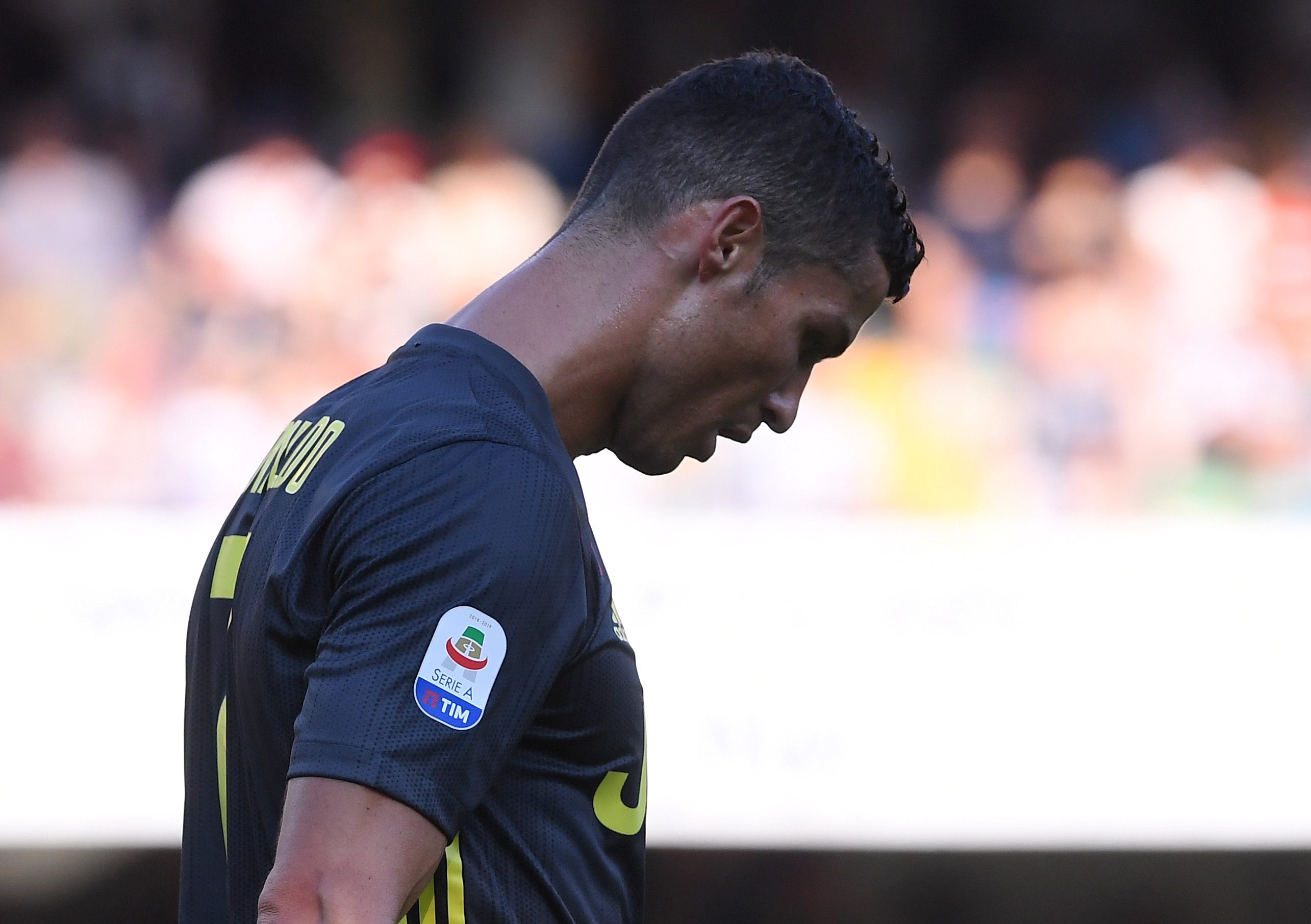 لاعب نادي يوفينتوس الإيطالي كريستيانو رونالدو