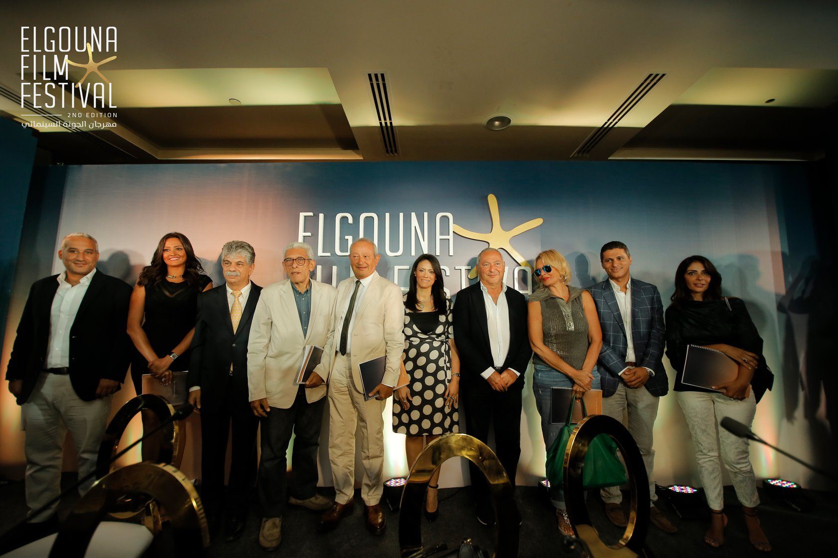 نجح المهرجان في جذب جميع النجوم من أنحاء الوطن العربي