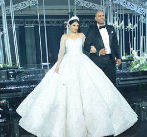 حفل زفاف المغنية شيرين يحيى