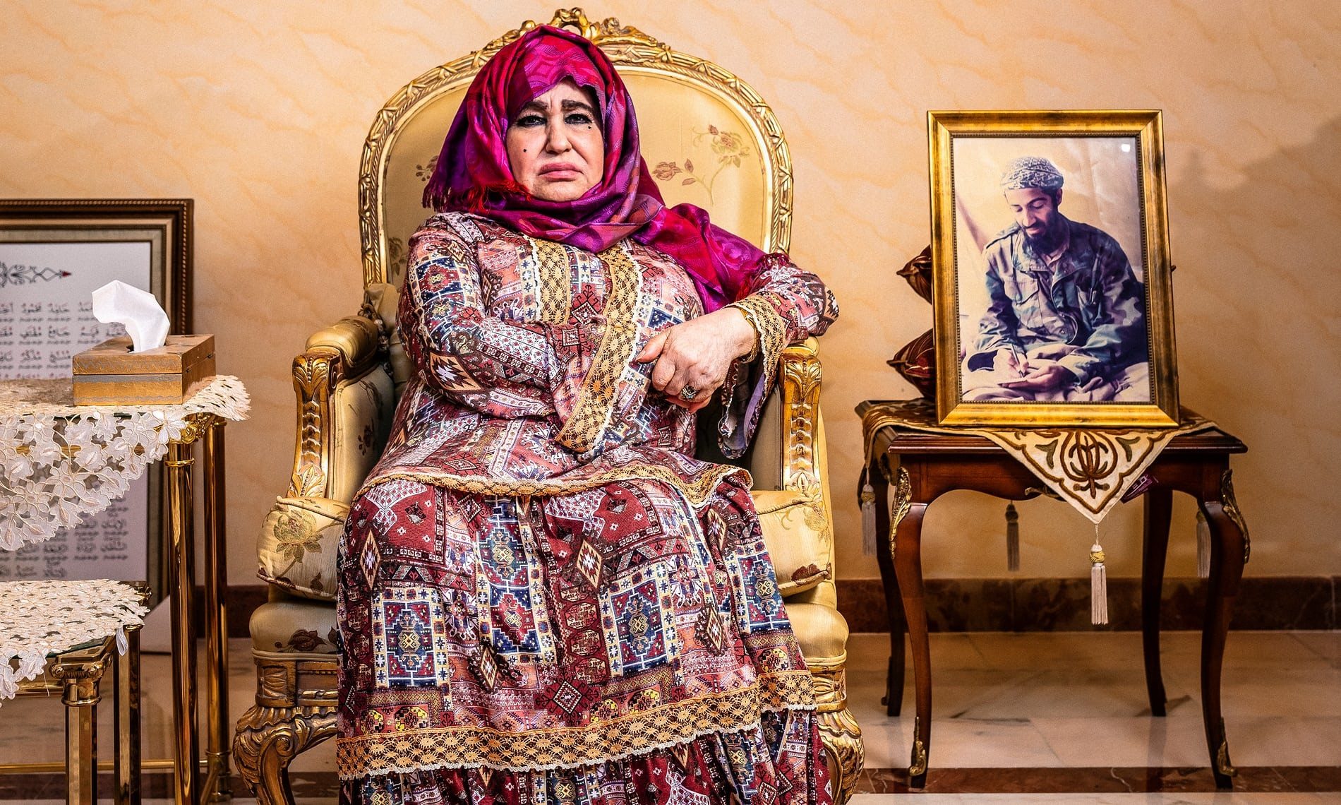 والدة أسامة بن لادن