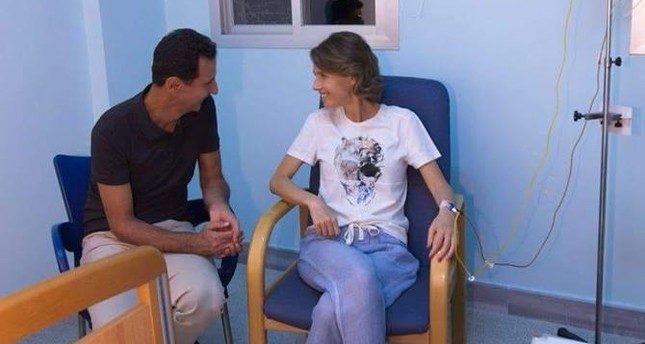 مرض أسماء الأسد