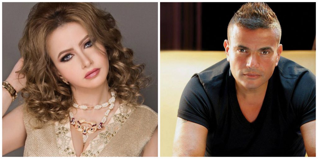 هجوم مي العيدان على عمرو دياب