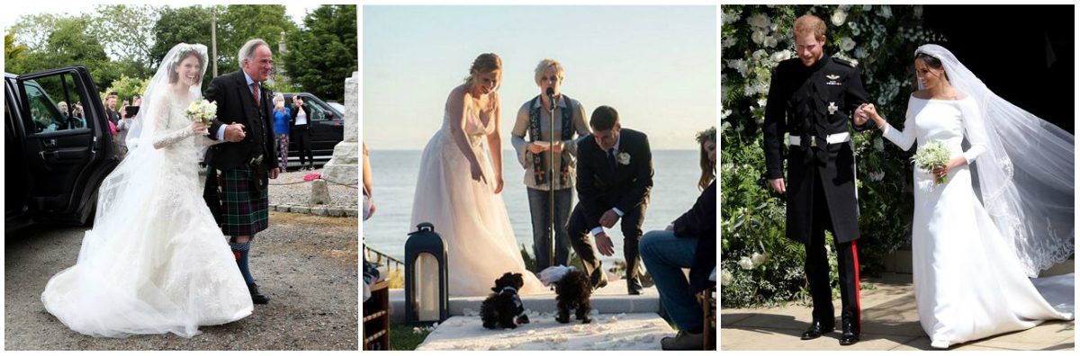 فساتين زفاف المشاهير