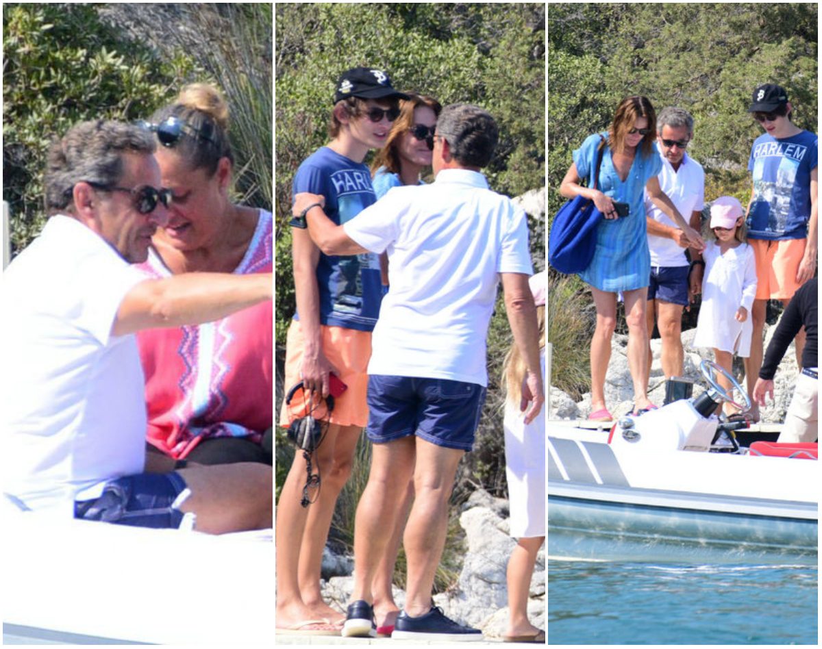 ساركوزي صاحب جملة “لا مكان للأتراك في أوروبا”.. ما الذي يفعله في بودروم التركية برفقة عائلته؟