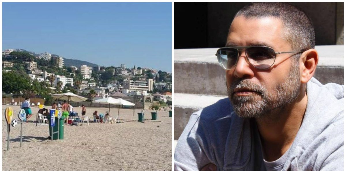 شاطئ العقيبة السوريين المحجبات