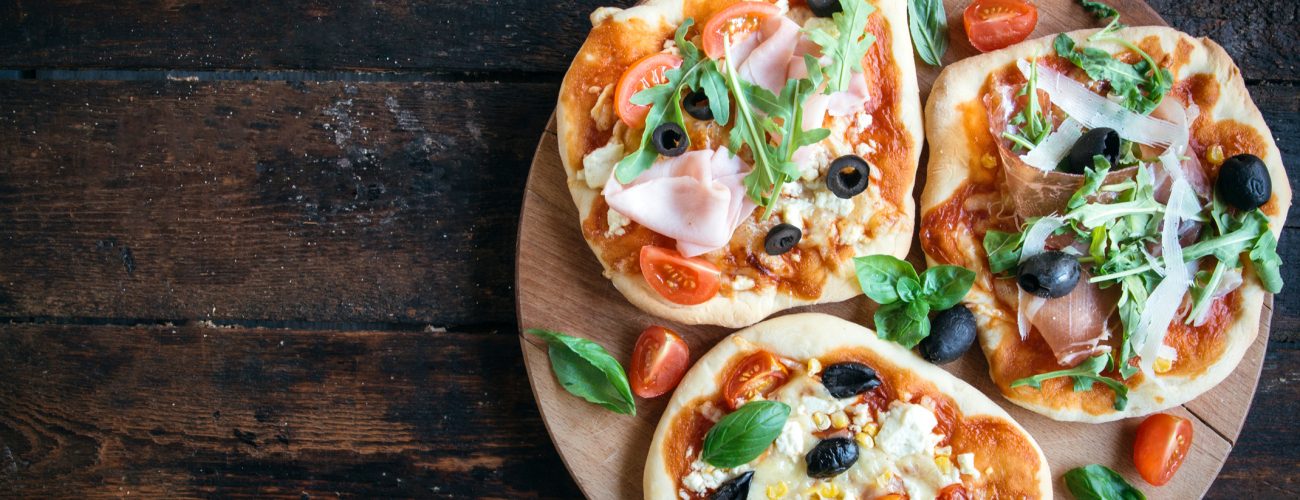 قطع صغيرة بيتزا