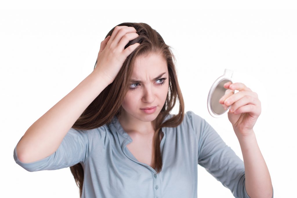 شعرات بيضاء