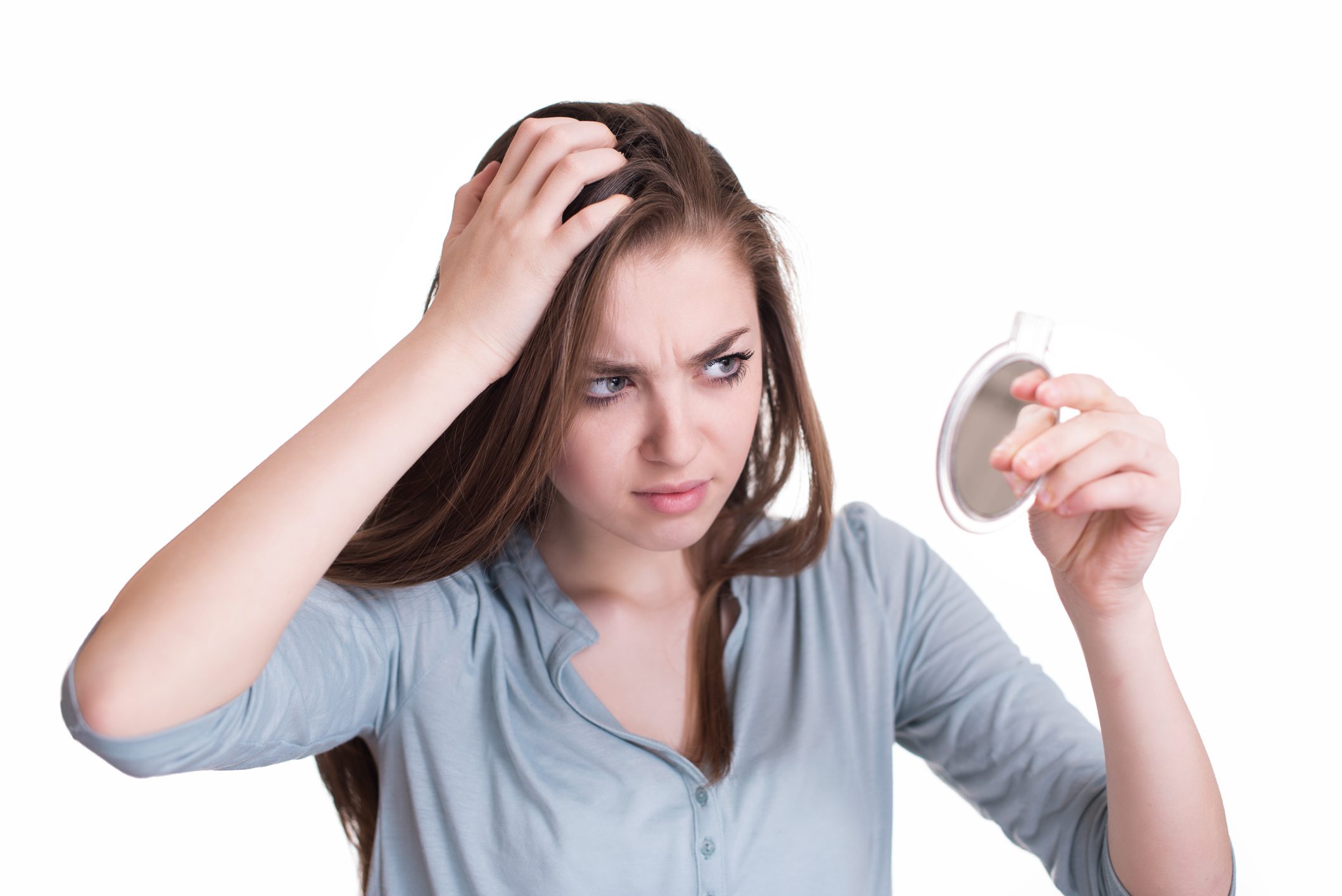 شعرات بيضاء