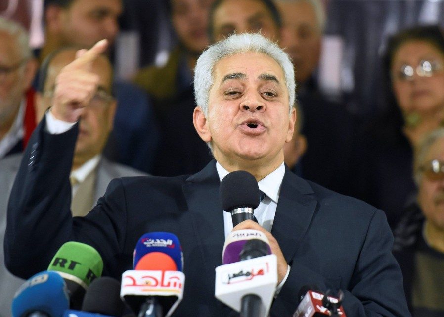 المرشح الرئاسي السابق حمدين صباحي