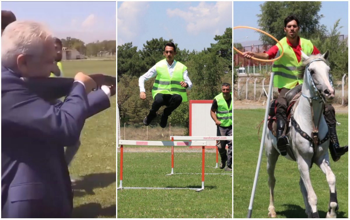 إنها الحرب، الأتراك يستعدون لأسوأ الاحتمالات من أجل أضاحي العيد.. لقد تدربوا على القفز والفروسية والدرون