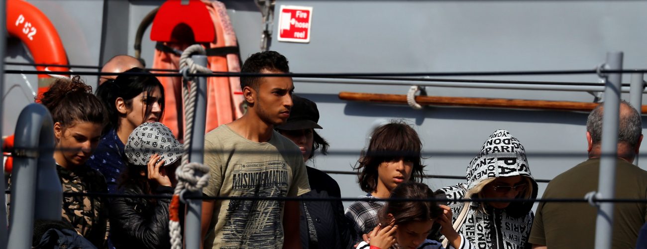 مهاجرين غير الشرعيين البحر الأبيض المتوسط