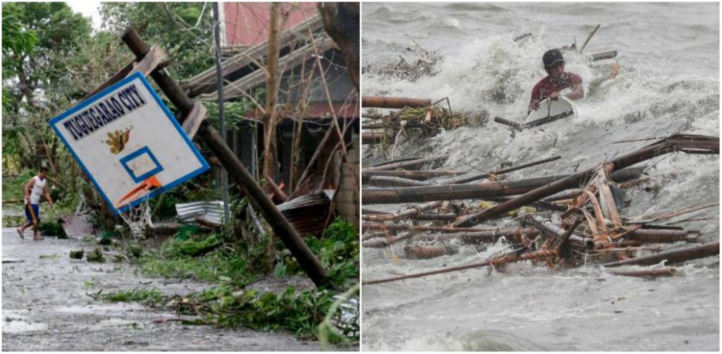 إعصار مانغخوت في الفلبين
