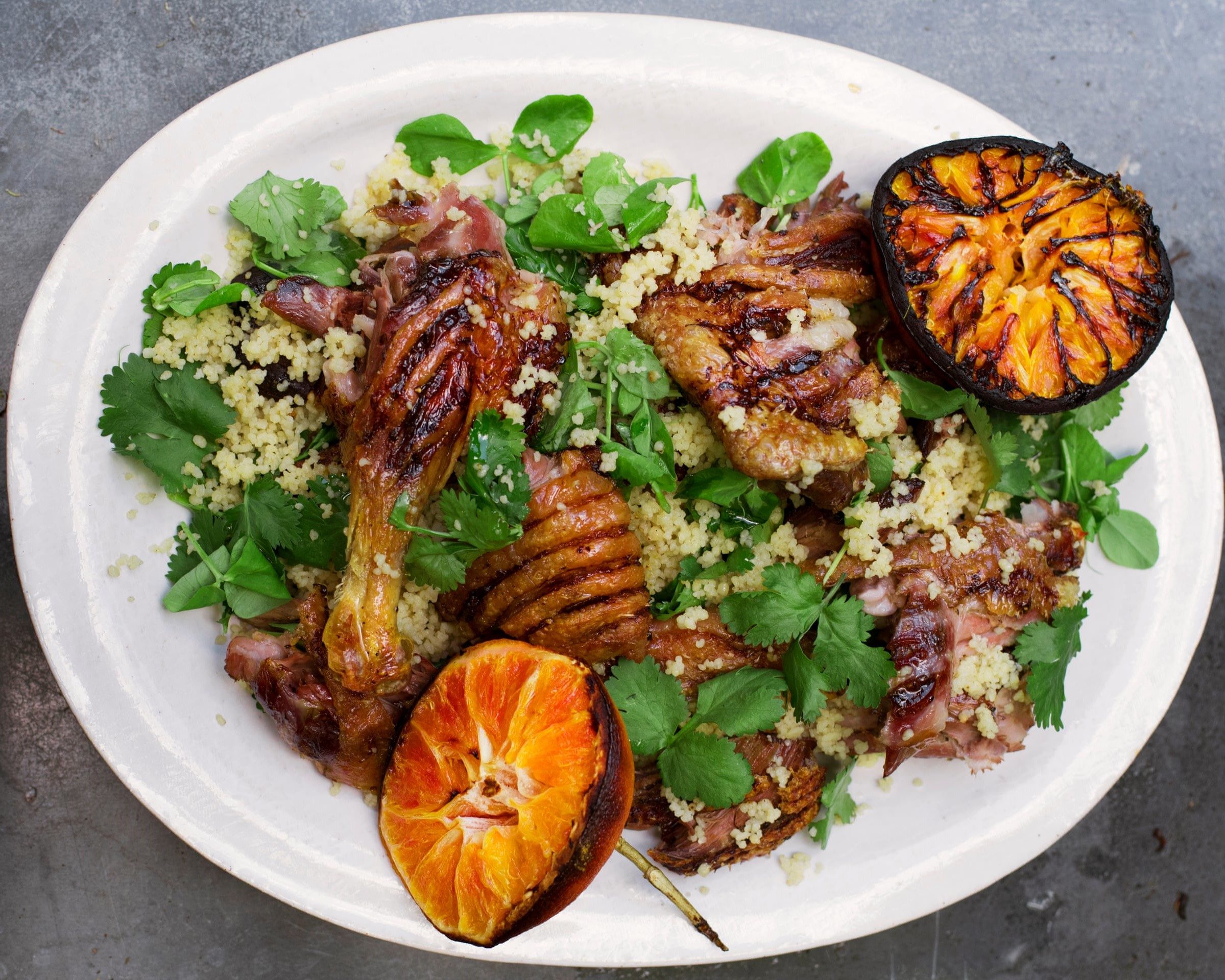 وصفة لحم الضأن السبانح الجبن