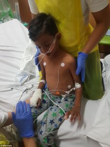 إصابة طفل بريطاني الغردقة مصر