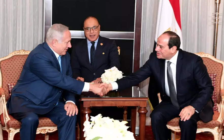 السيسي يلتقي نتنياهو