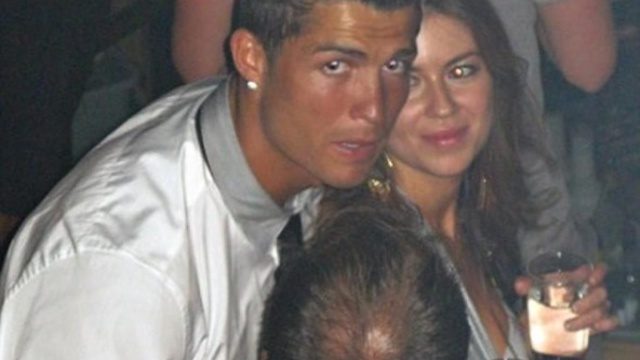 كريستيانو رونالدو مع كاثرين مايورغا في لاس فيغاس