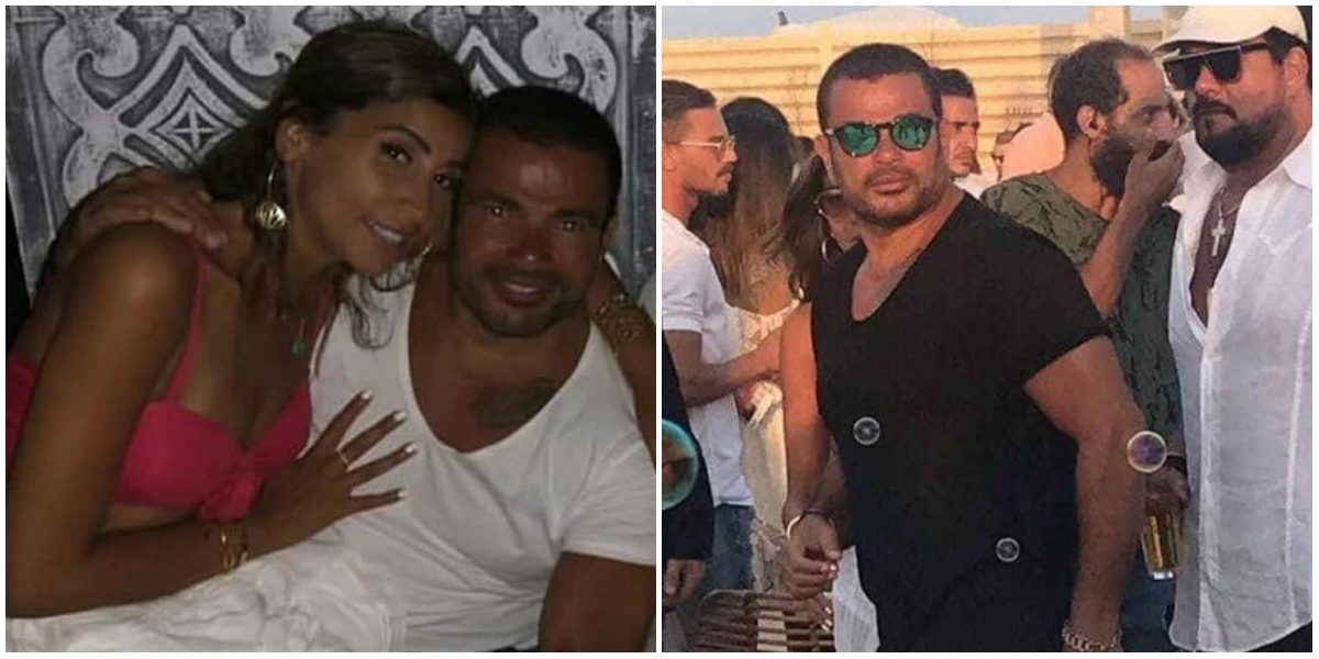 عمرو دياب دينا الشربيني الساحل الشمالي