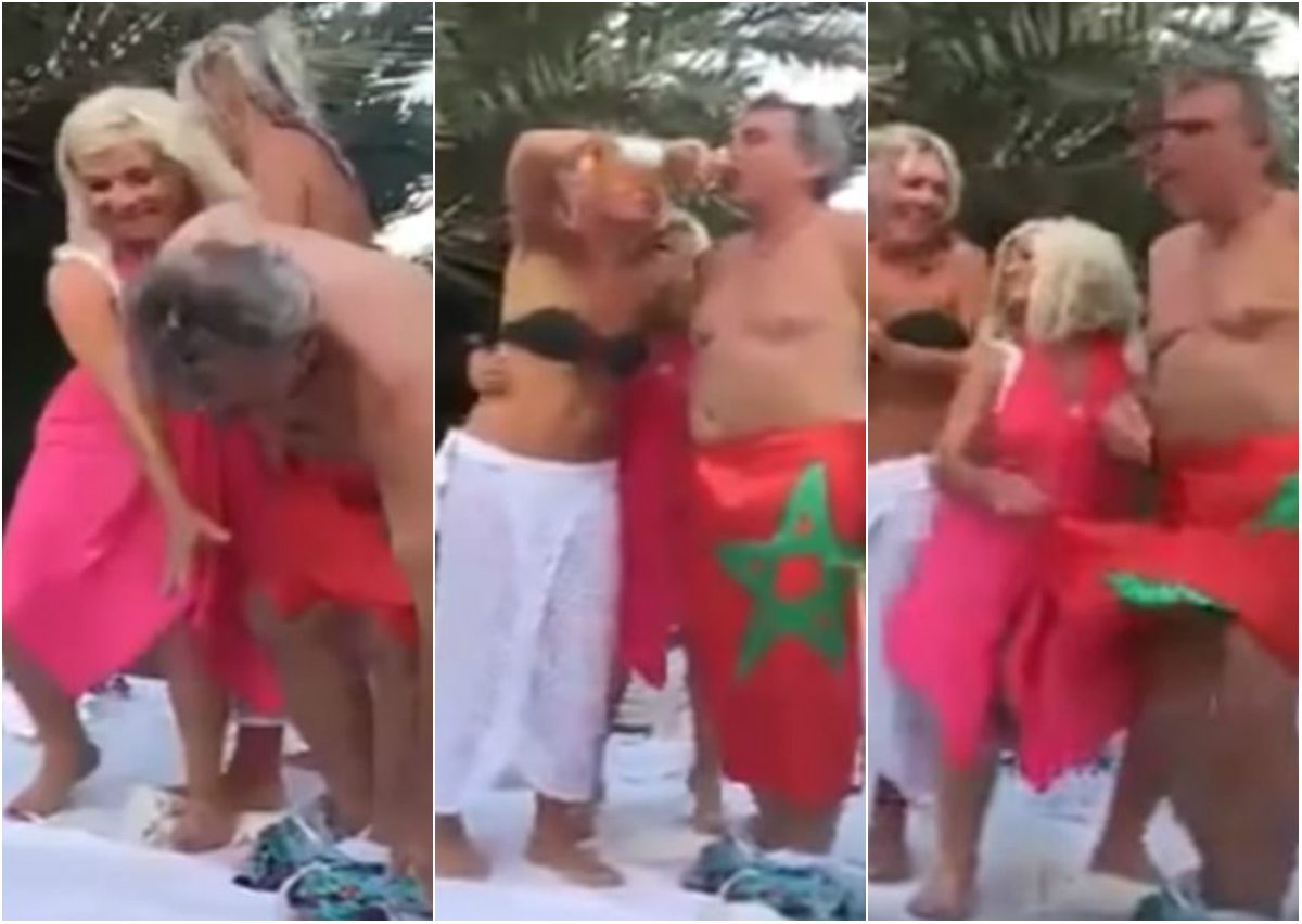 الرباط تحقق مع فرنسي لـ«إهانته العَلَم» المغربي.. انتشر له فيديو «يزدري راية الوطن» وأثار الجدل