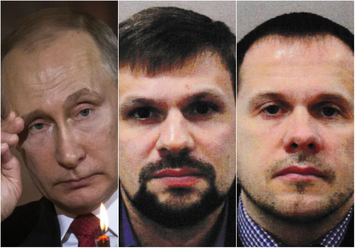 ماذا قال بوتين عن الشخصين اللذين نشرت بريطانيا صورهما واتهمتهما بتسميم الجاسوس المزدوج باستخدام جوازات سفر روسية؟