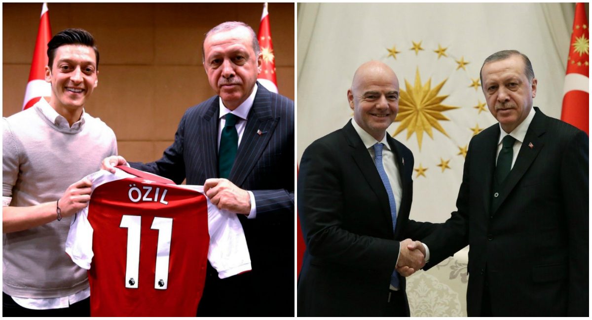 رئيس الاتحاد الألماني والرئيس التركي