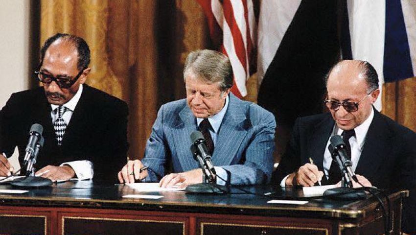 السادات اتفاقية كامب ديفيد