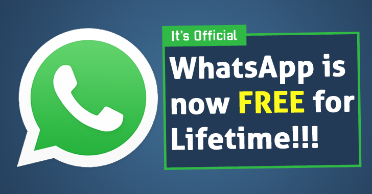 whatsapp أكد أنه سيظل مجانياً للأبد