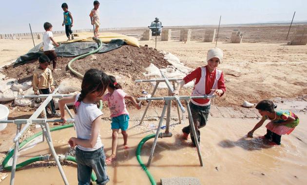 الطلاب بمخيم الزعتري سألوا أقرانهم البريطانيين عن عمالة الأطفال
