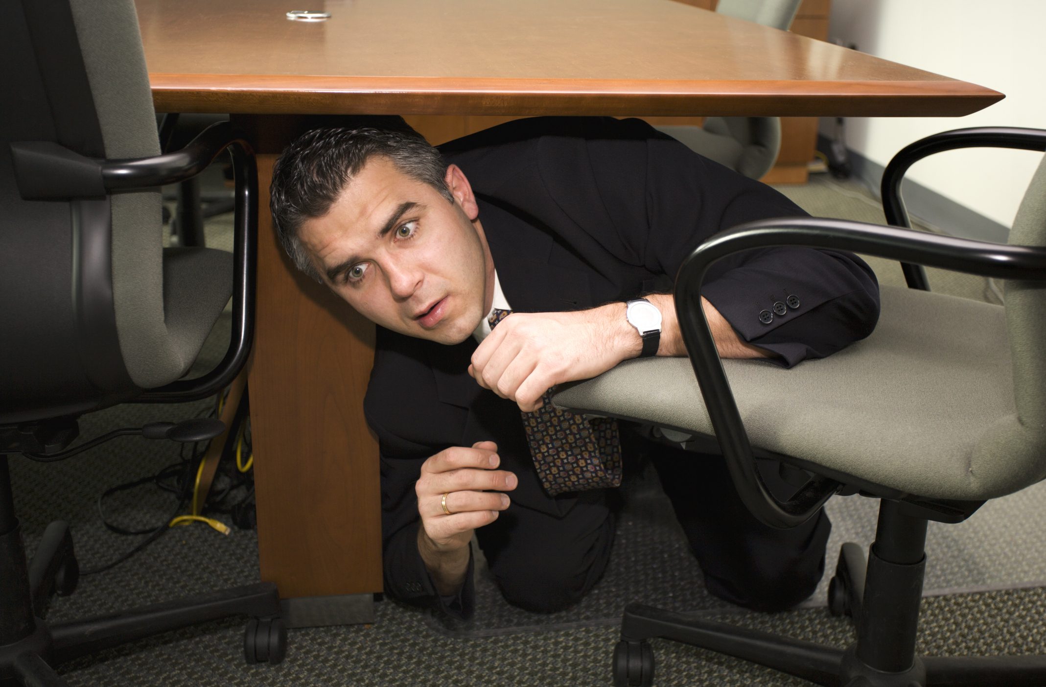 حاول العثور على ركن هادئ في مكان العمل للهروب من الضوضاء