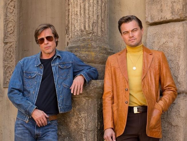 ليونادو دي كابيرو وبراد بيت بطلا فيلم Once Upon a Time in Hollywood