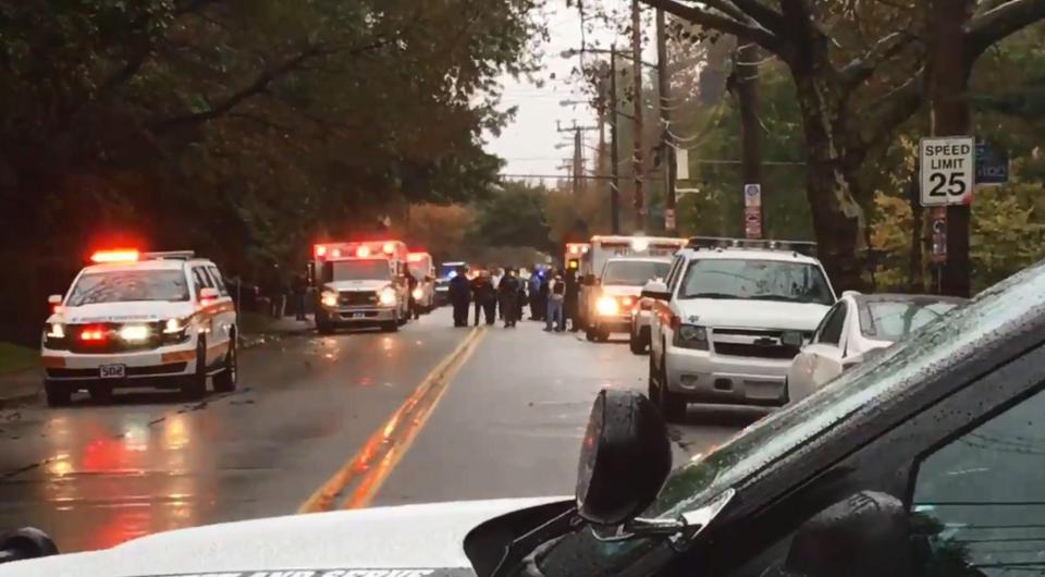 قتلى في هجوم مسلح استهدف معبداً يهودياً في ولاية بنسلفانيا