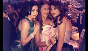 هيفاء وهبي تحتفل بخِطبة شقيقتها الصغرى