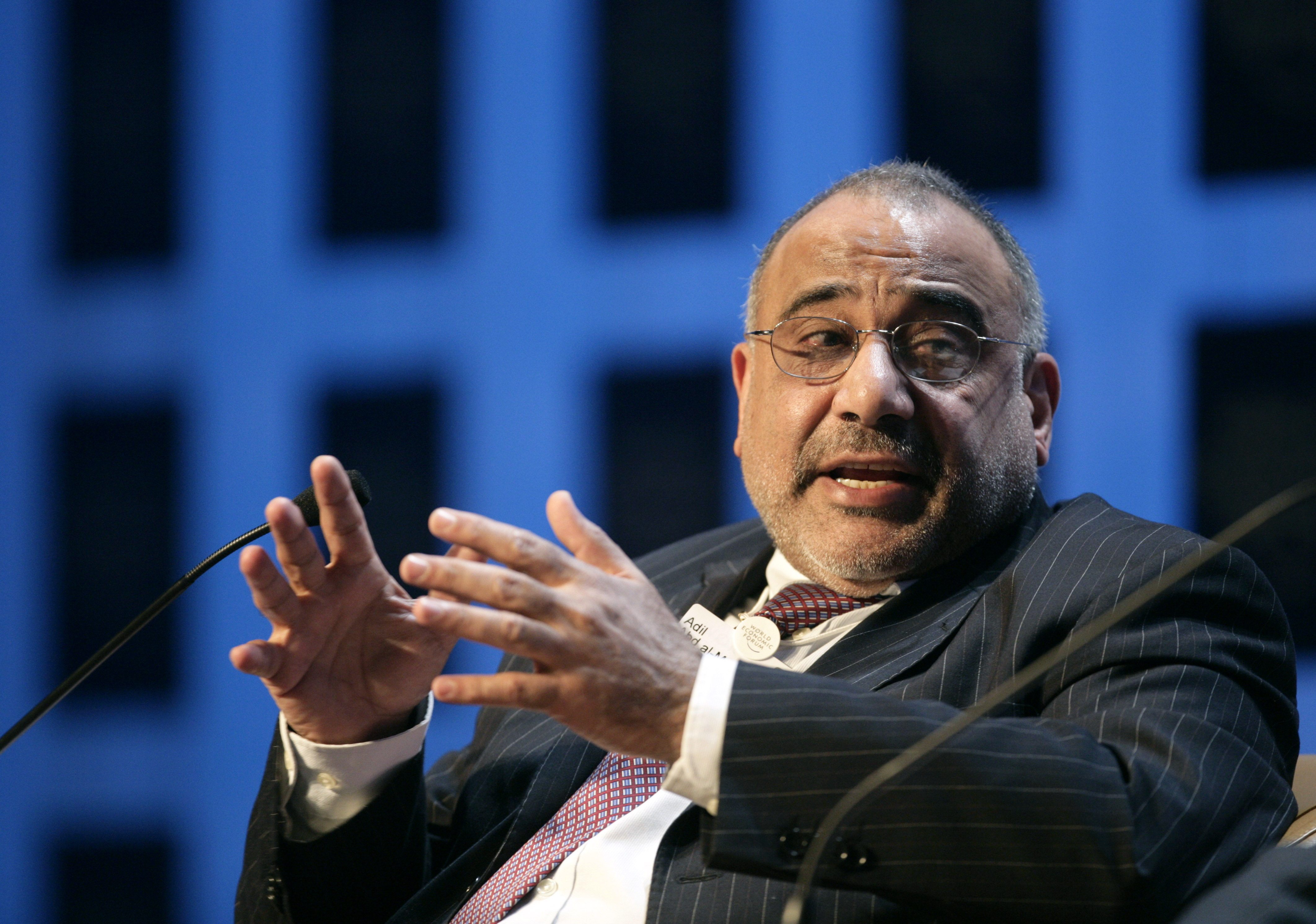 رئيس الوزراء العراقي الحكومة العراقية الجديدة عادل عبدالمهدي