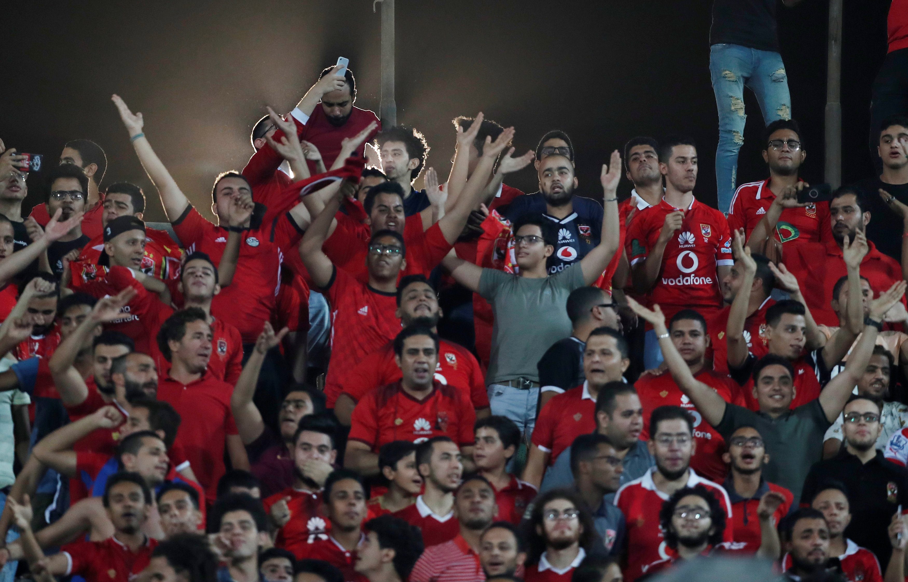 جماهير الأهلي المصري / رويترز