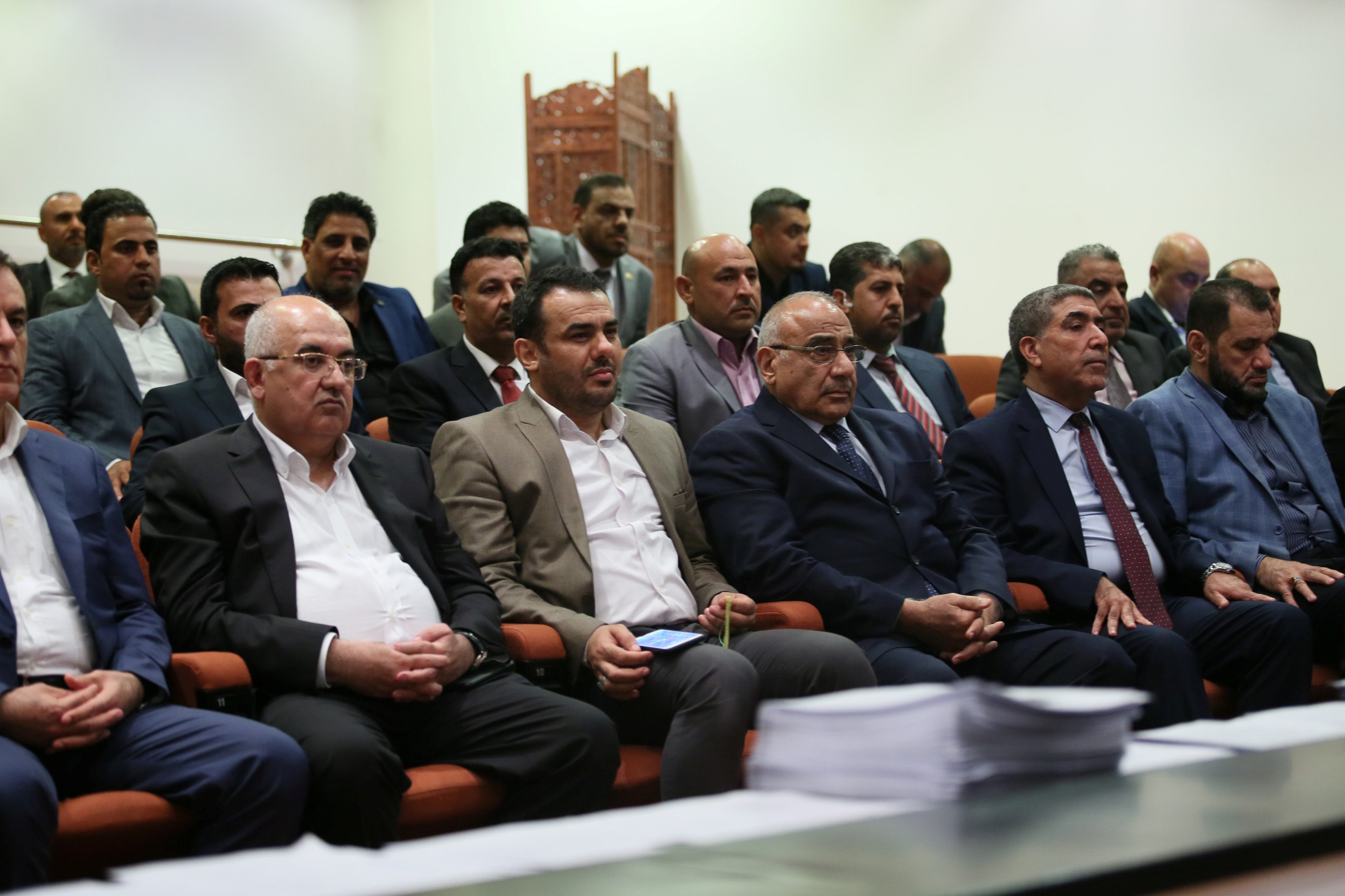 عبدالمهدي طلب من القوى السياسية مساعدته في تنفيذ البرنامج الحكومي/ رويترز