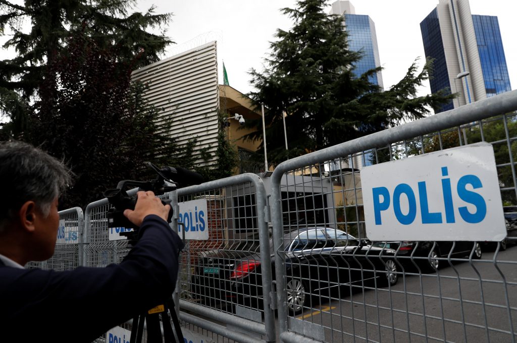 تركيا تطلب تفتيش القنصلية السعودية في اسطنبول بشأن خاشقجي