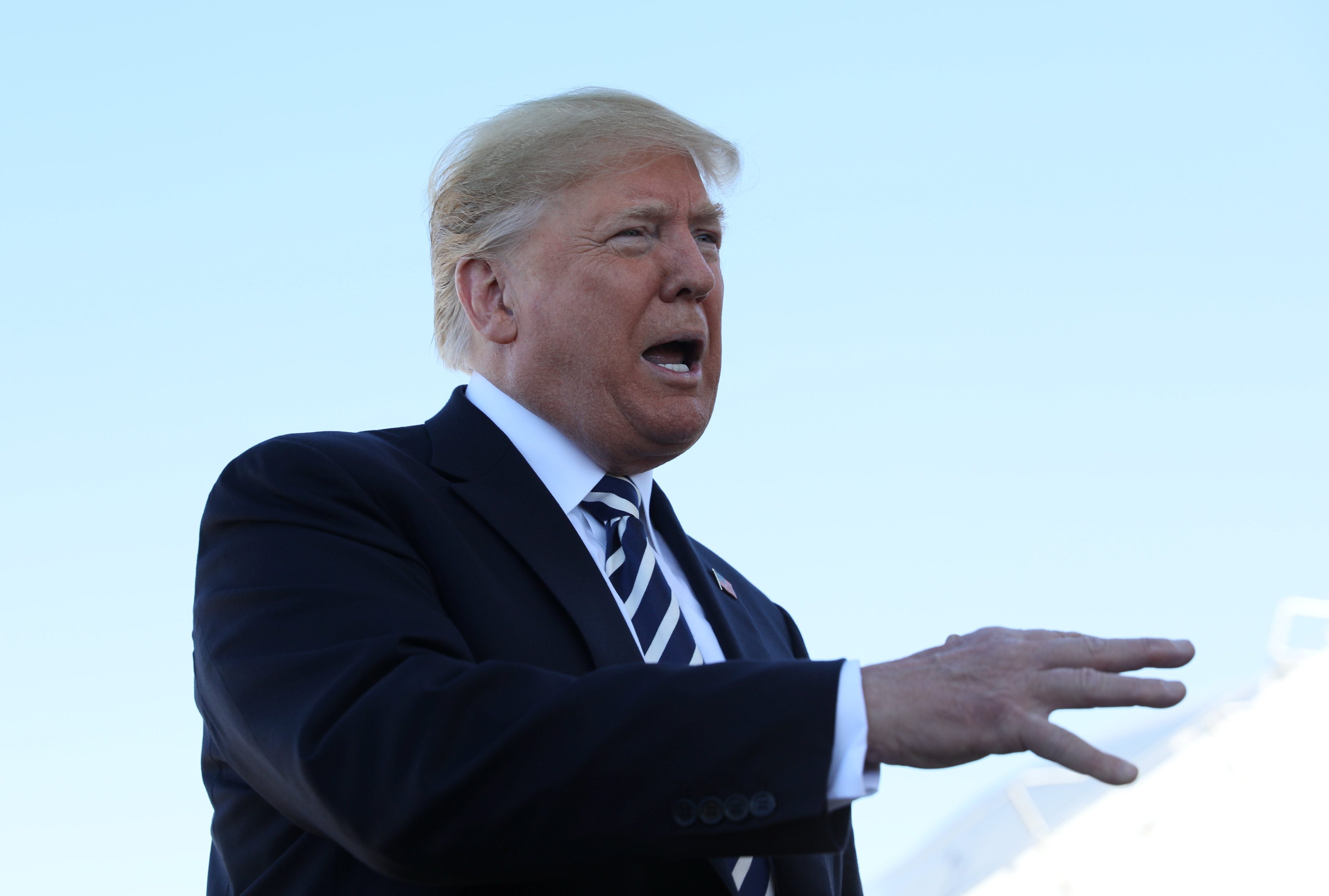 Reuters/ الرئيس الأميركي دونالد ترامب