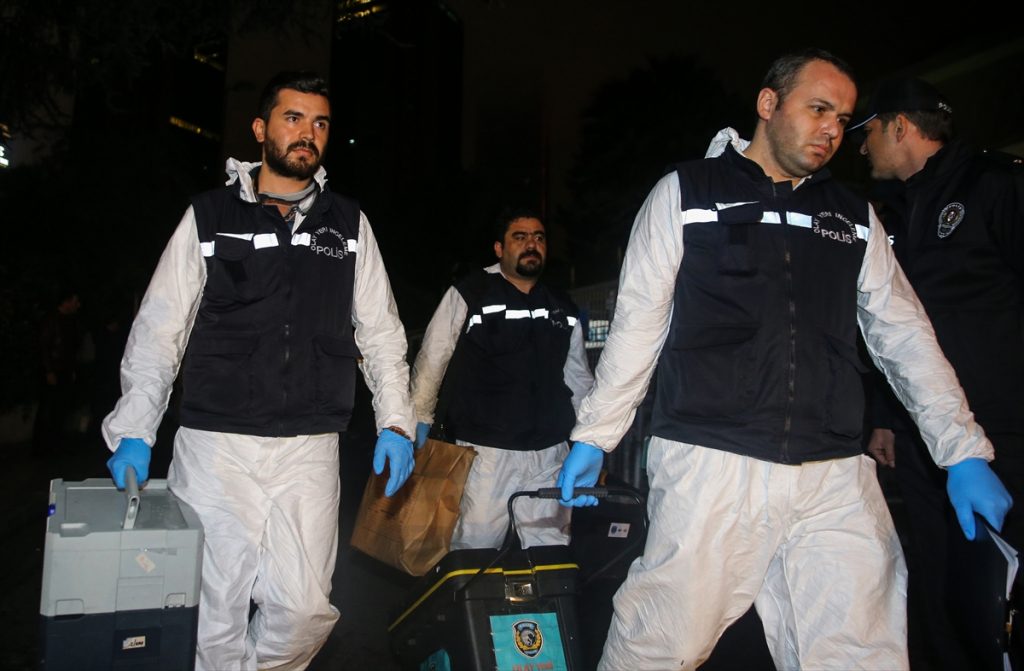 فريق التحقيق التركي ينهي أعماله في مبنى القنصلية السعودية