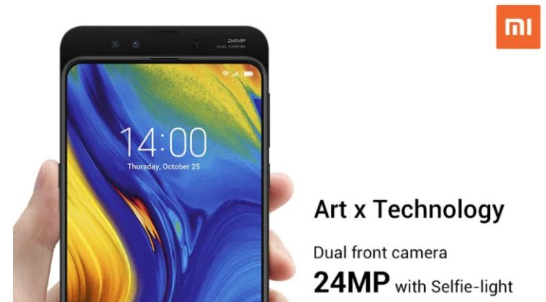 Twitter/ هاتف Xiaomi Mi Mix 3