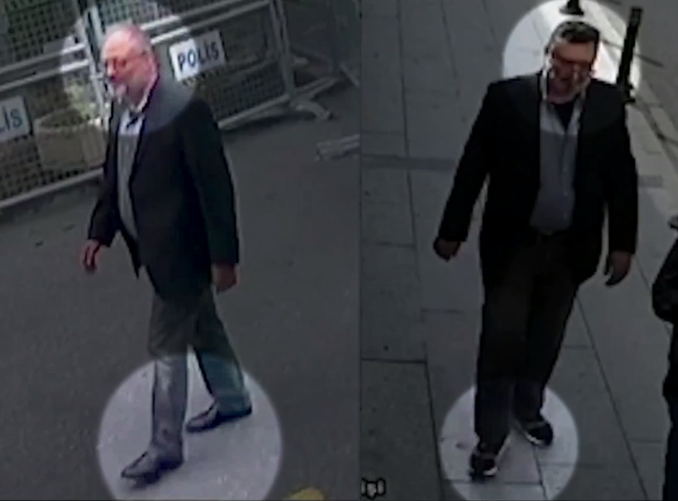 مسؤول سعودي يرتدي ملابس خاشقجي