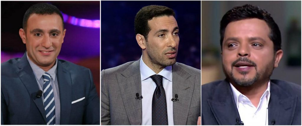 محمد هنيدي أبو تريكة أحمد السقا