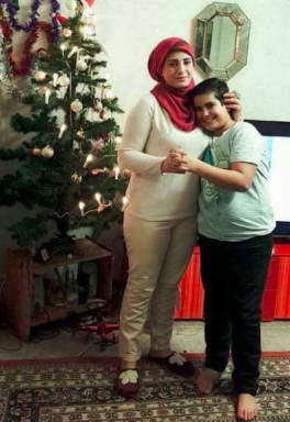 زوجة أبو مروان السابقة وابنهما