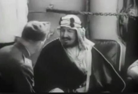 الملك عبد العزيز ورزوفلت