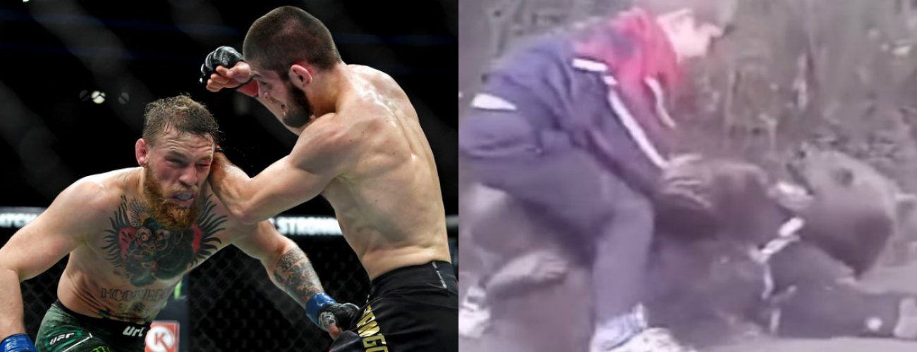 حبيب نورمحمدوف يفوز على ماكغريغور