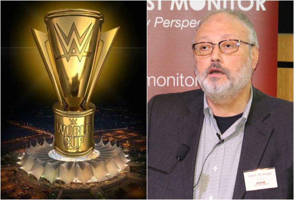 اتحاد المصارعة الحرة يراقب الوضع في السعودية بعد اختفاء جمال خاشقجي / Twitter