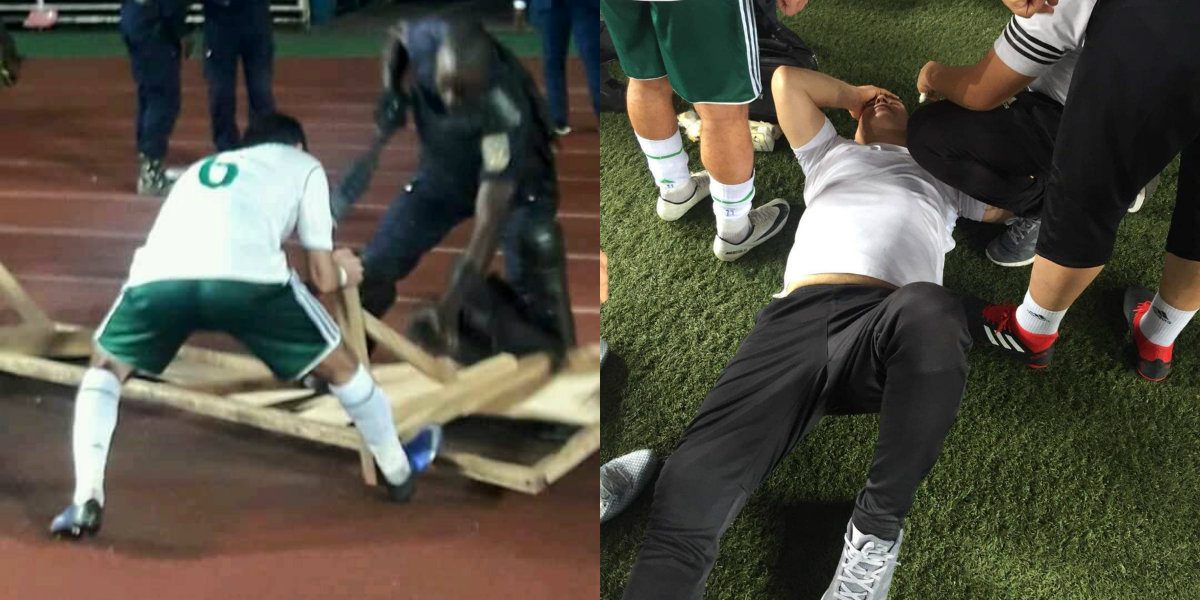 Social Media/ جماهير فيتا كلوب تعتدي على حسام حسن