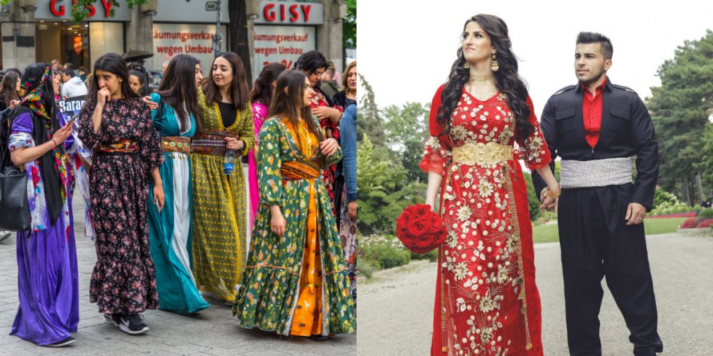 الزي الكردي التقليدي