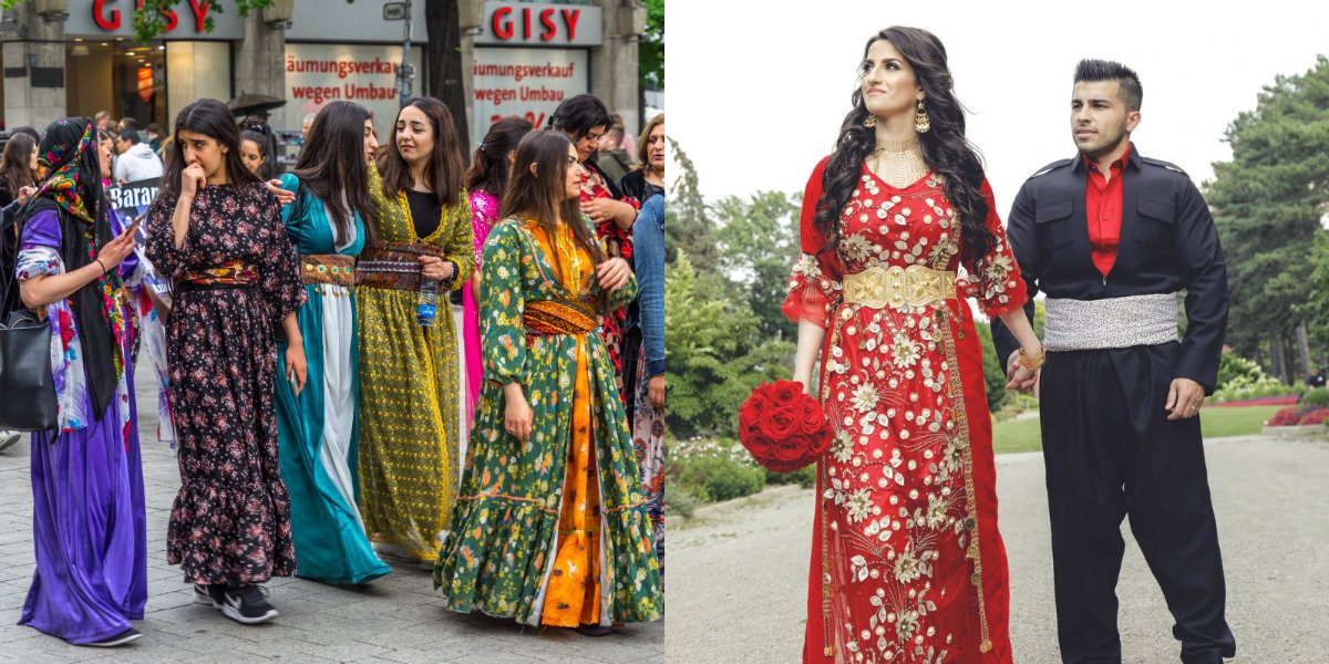 الزي الكردي التقليدي