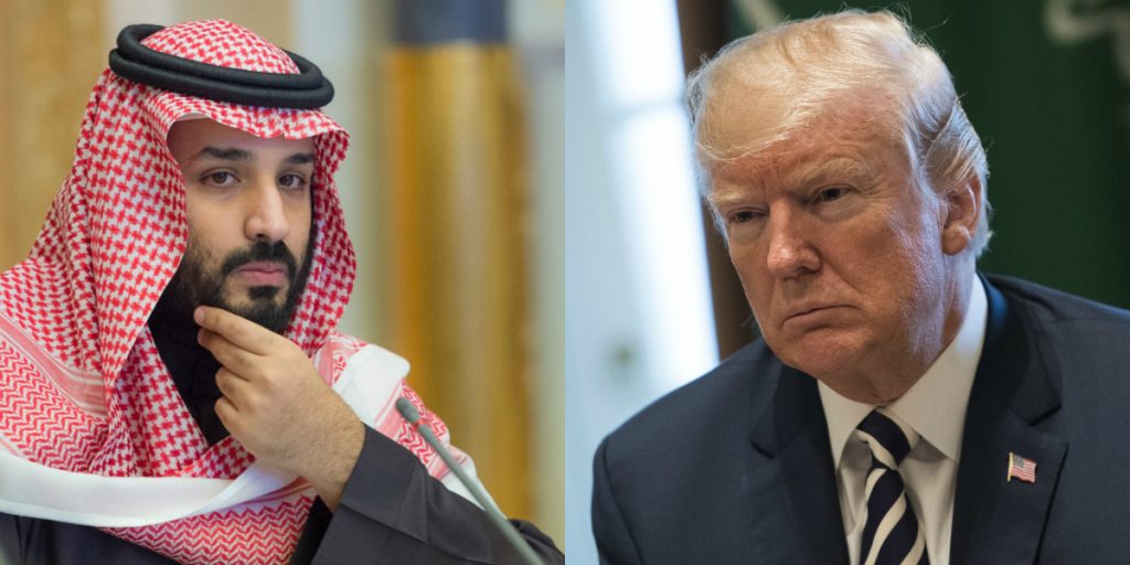 ترمب ومحمد بن سلمان