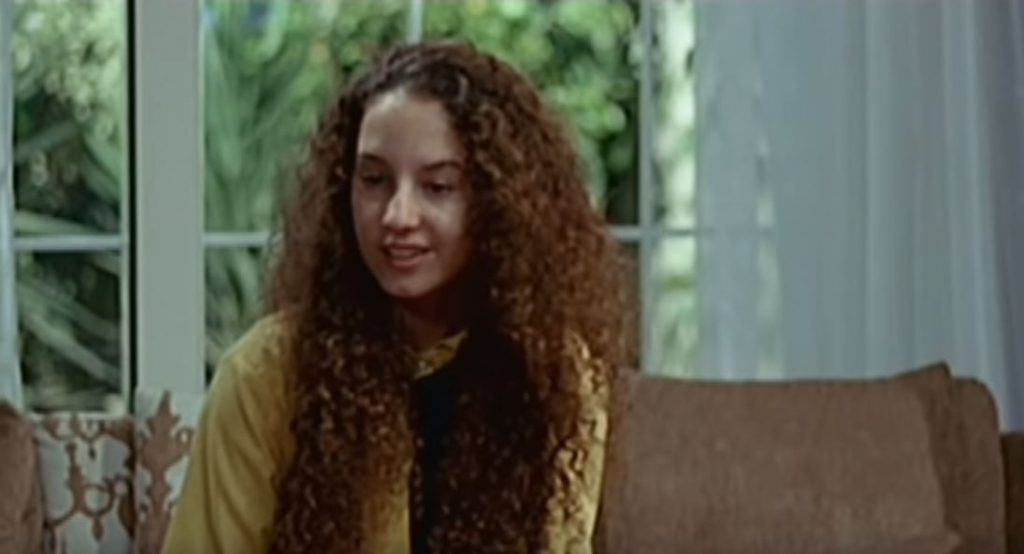 الطفلة دينا في فيلم الدادة دودي